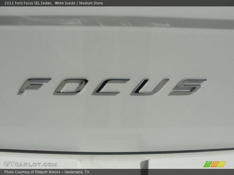 White Suede / Medium Stone 2011 Ford Focus SEL Sedan