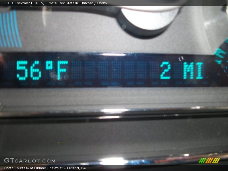 Crystal Red Metallic Tintcoat / Ebony 2011 Chevrolet HHR LS