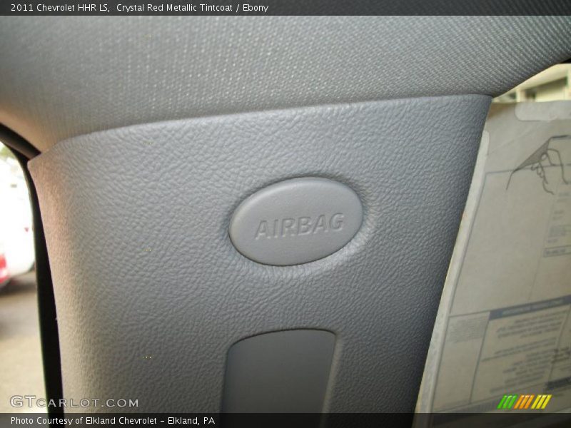 Crystal Red Metallic Tintcoat / Ebony 2011 Chevrolet HHR LS