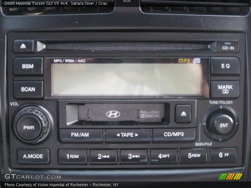 Sahara Silver / Gray 2006 Hyundai Tucson GLS V6 4x4