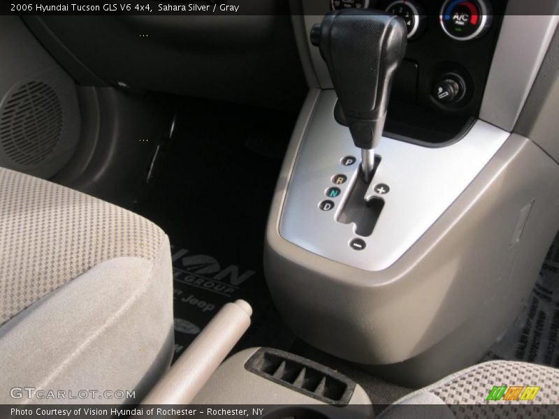 Sahara Silver / Gray 2006 Hyundai Tucson GLS V6 4x4