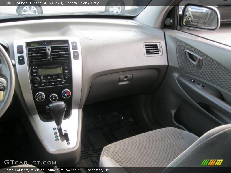 Sahara Silver / Gray 2006 Hyundai Tucson GLS V6 4x4
