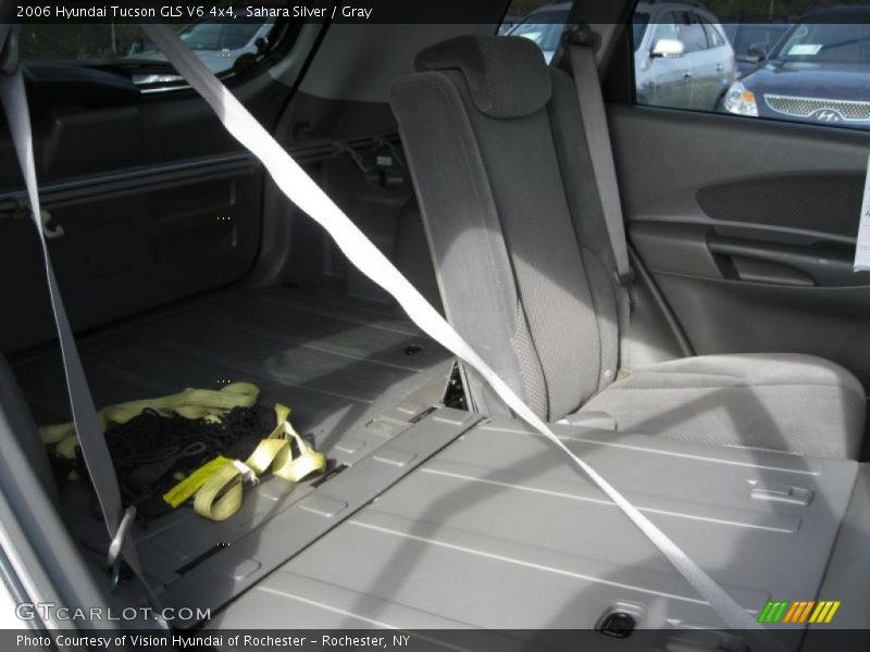 Sahara Silver / Gray 2006 Hyundai Tucson GLS V6 4x4