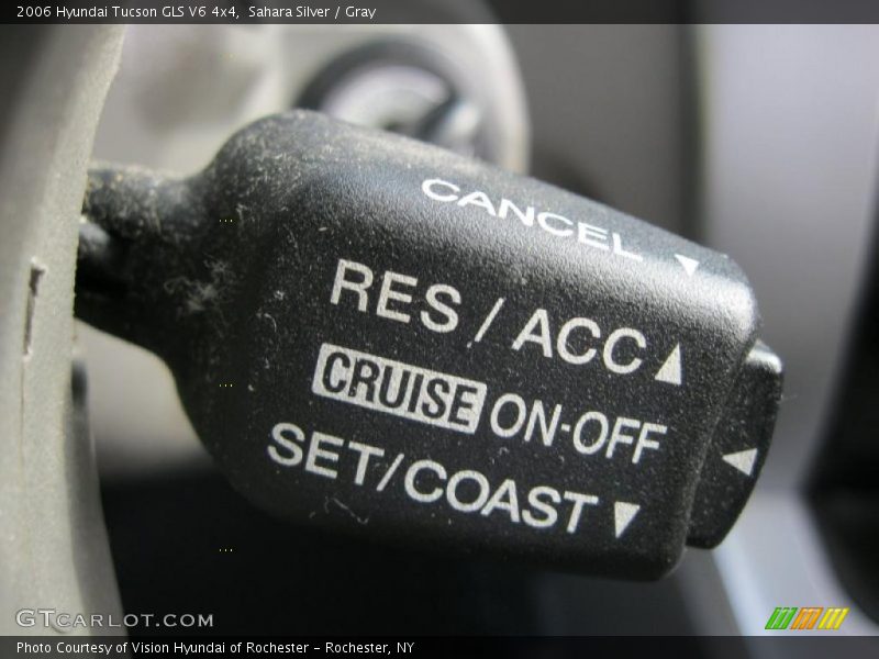 Sahara Silver / Gray 2006 Hyundai Tucson GLS V6 4x4