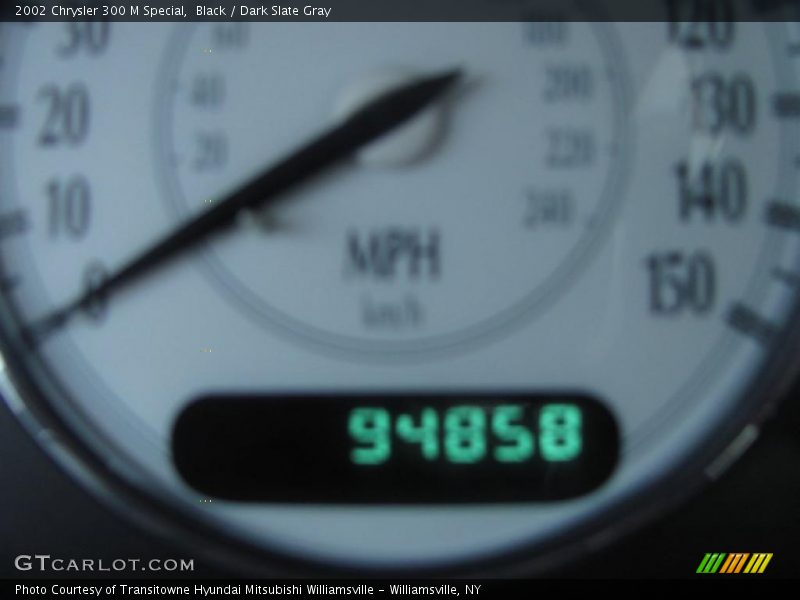 Black / Dark Slate Gray 2002 Chrysler 300 M Special