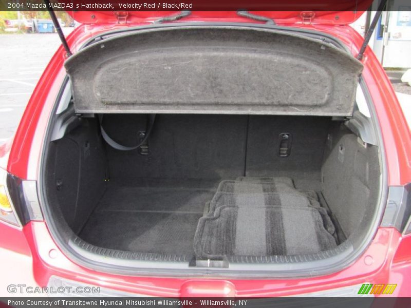 Velocity Red / Black/Red 2004 Mazda MAZDA3 s Hatchback