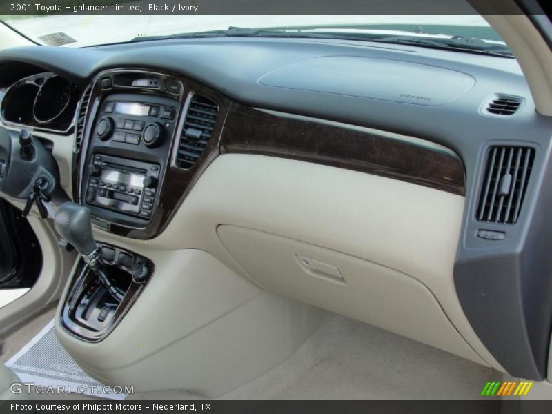  2001 Highlander Limited Ivory Interior