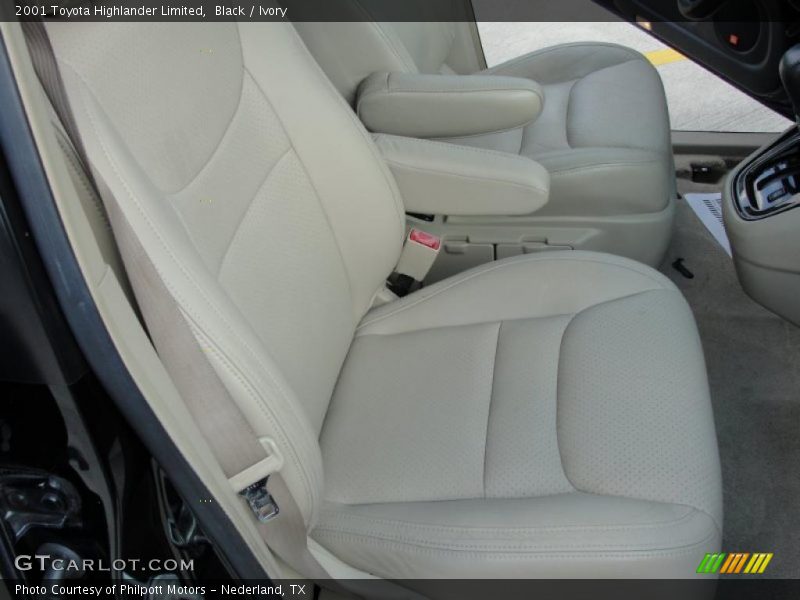 Black / Ivory 2001 Toyota Highlander Limited