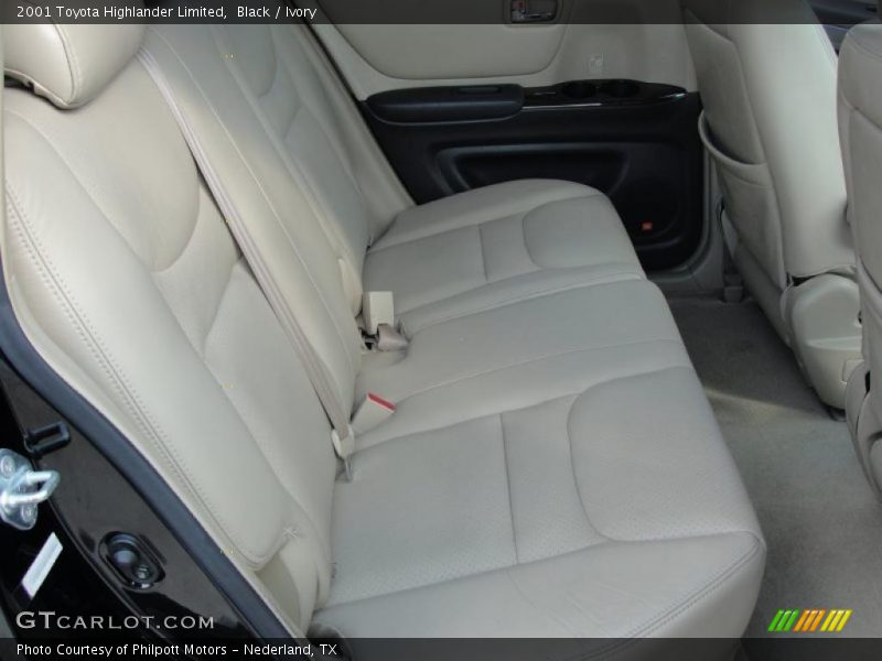  2001 Highlander Limited Ivory Interior