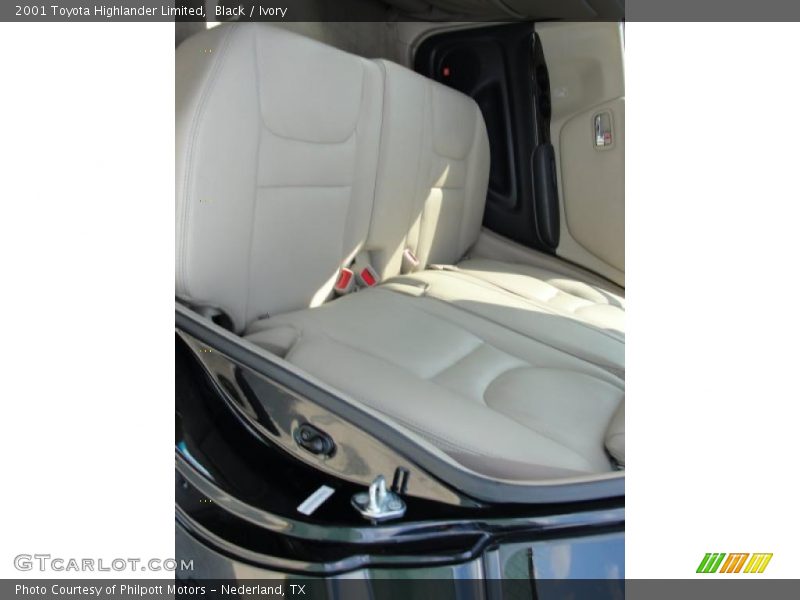 Black / Ivory 2001 Toyota Highlander Limited