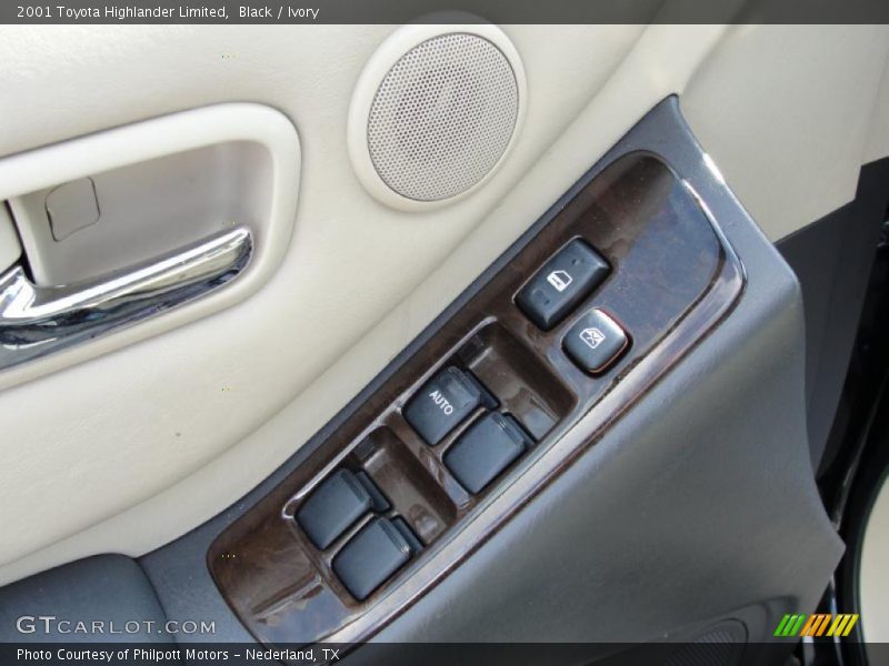 Black / Ivory 2001 Toyota Highlander Limited