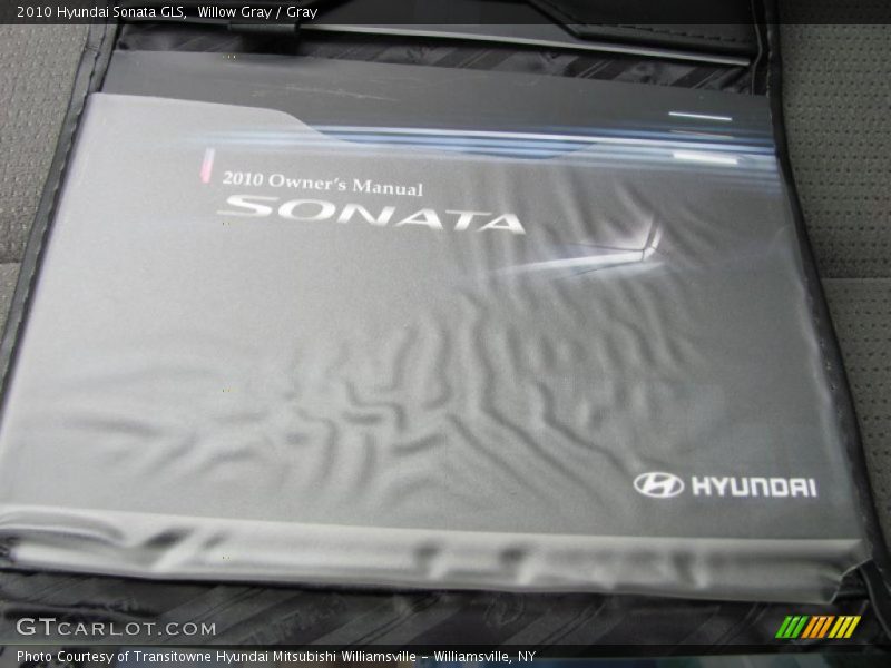 Willow Gray / Gray 2010 Hyundai Sonata GLS