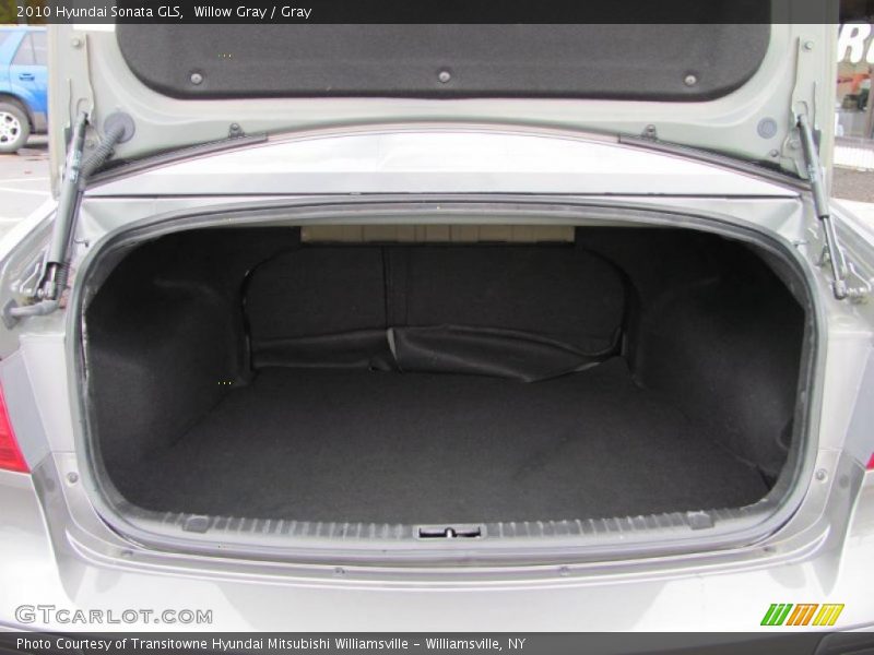 Willow Gray / Gray 2010 Hyundai Sonata GLS