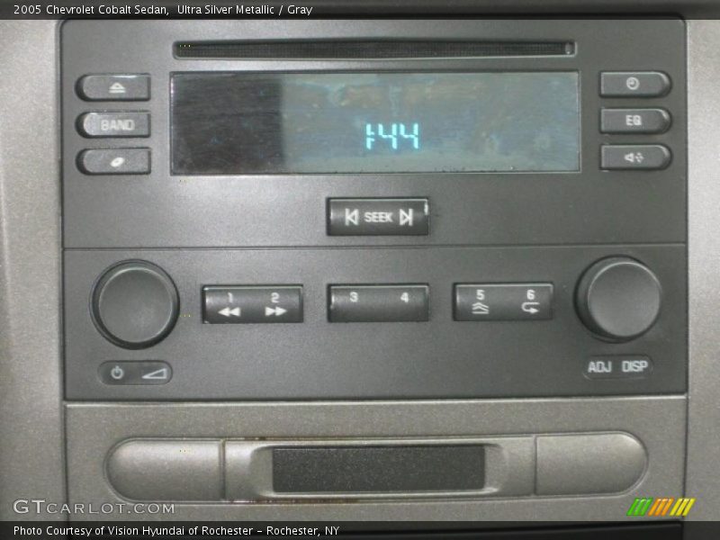 Controls of 2005 Cobalt Sedan