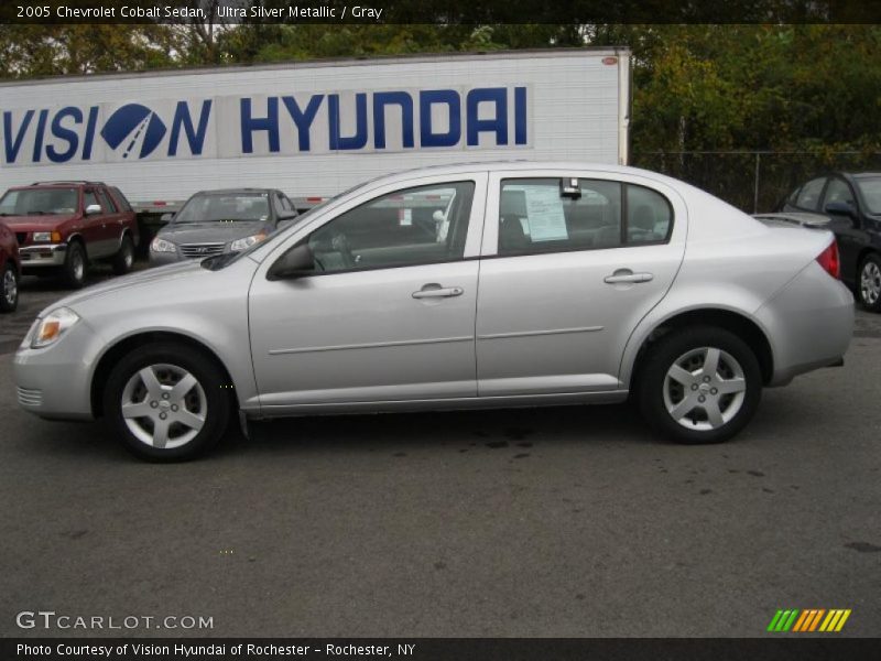 Ultra Silver Metallic / Gray 2005 Chevrolet Cobalt Sedan