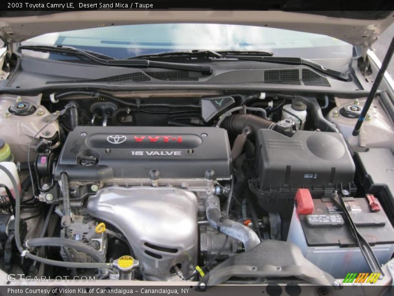  2003 Camry LE Engine - 2.4 Liter DOHC 16-Valve VVT-i 4 Cylinder