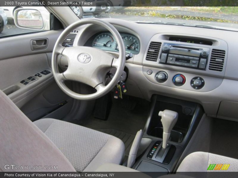  2003 Camry LE Taupe Interior