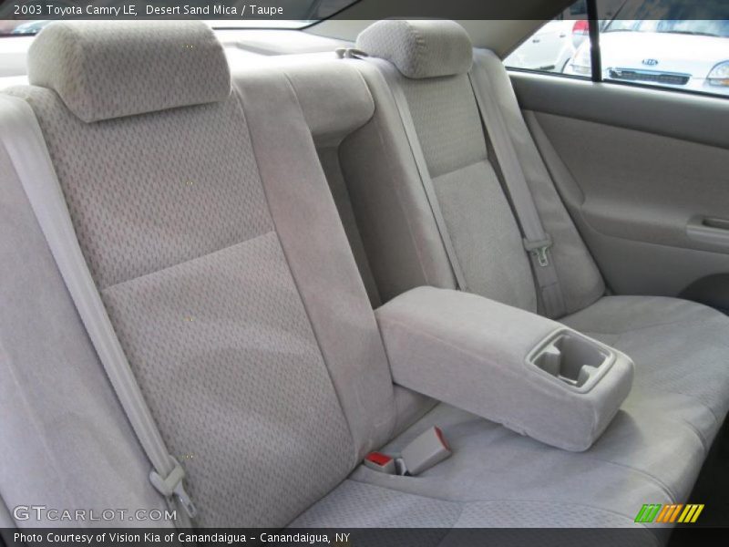  2003 Camry LE Taupe Interior