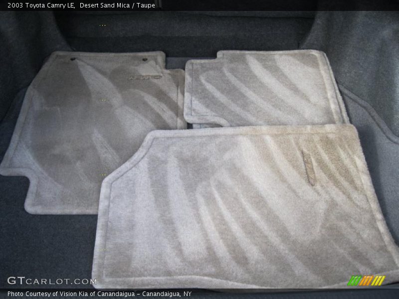 Desert Sand Mica / Taupe 2003 Toyota Camry LE