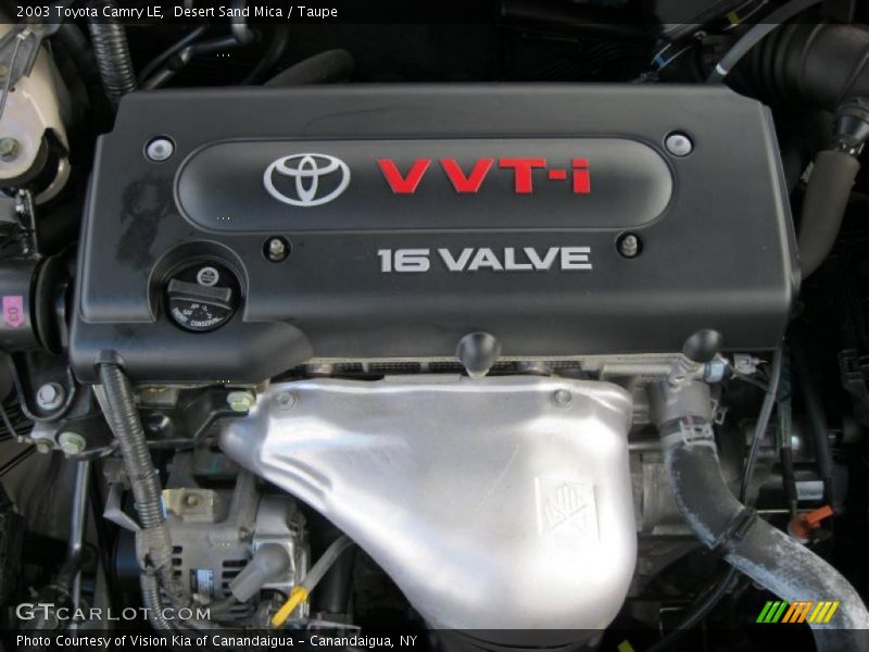  2003 Camry LE Engine - 2.4 Liter DOHC 16-Valve VVT-i 4 Cylinder