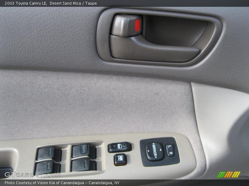 Desert Sand Mica / Taupe 2003 Toyota Camry LE