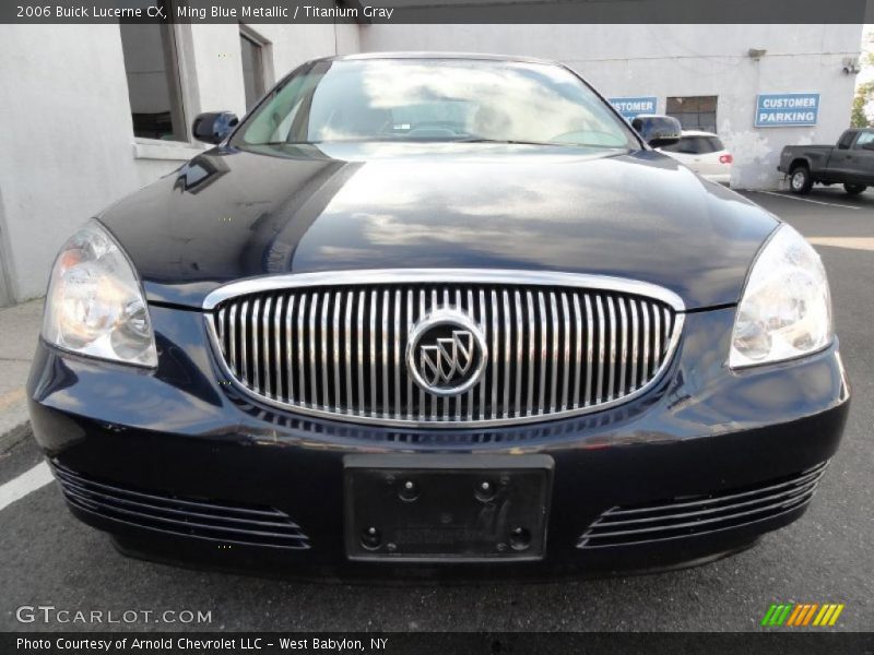 Ming Blue Metallic / Titanium Gray 2006 Buick Lucerne CX
