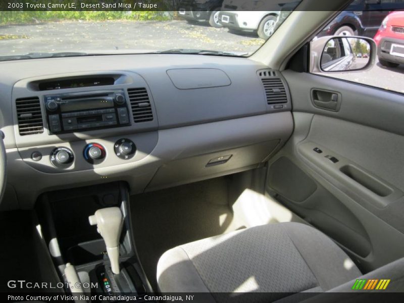 Desert Sand Mica / Taupe 2003 Toyota Camry LE