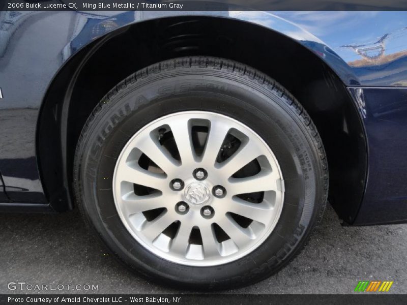 Ming Blue Metallic / Titanium Gray 2006 Buick Lucerne CX