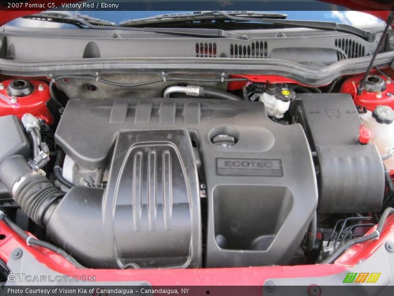 Victory Red / Ebony 2007 Pontiac G5