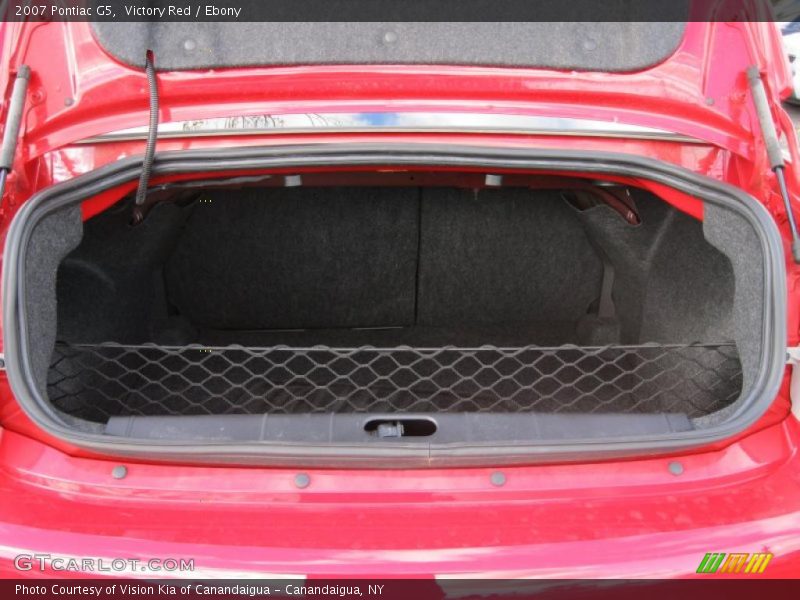Victory Red / Ebony 2007 Pontiac G5
