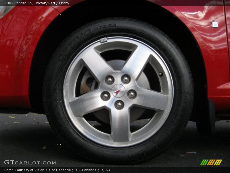 Victory Red / Ebony 2007 Pontiac G5