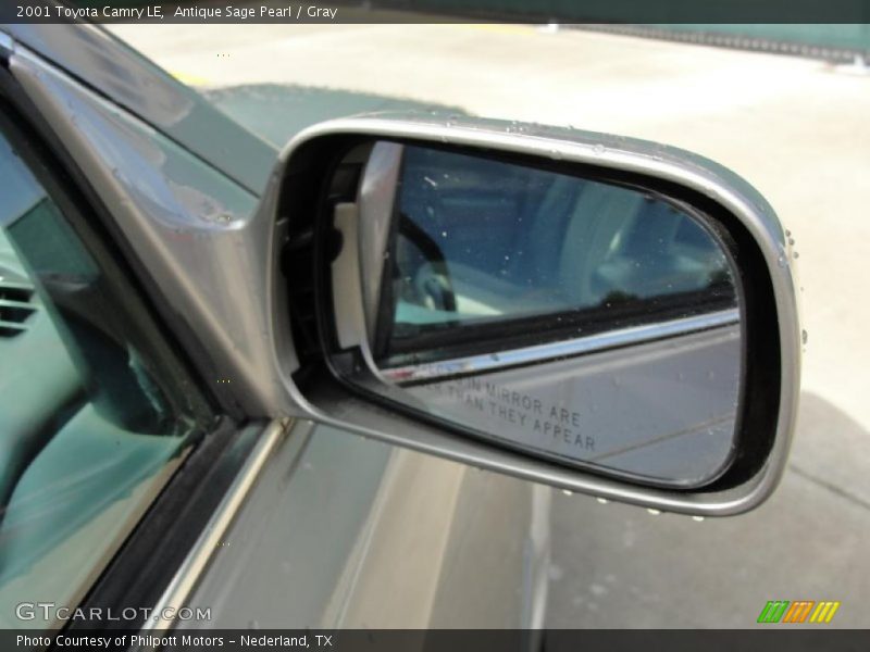 Antique Sage Pearl / Gray 2001 Toyota Camry LE