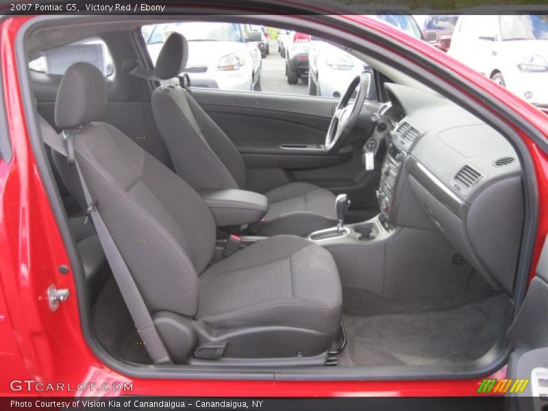 Victory Red / Ebony 2007 Pontiac G5