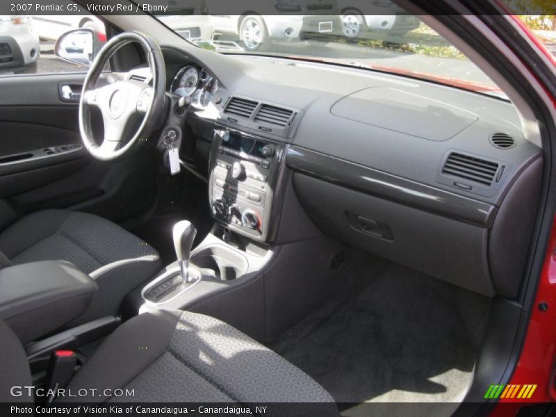 Victory Red / Ebony 2007 Pontiac G5