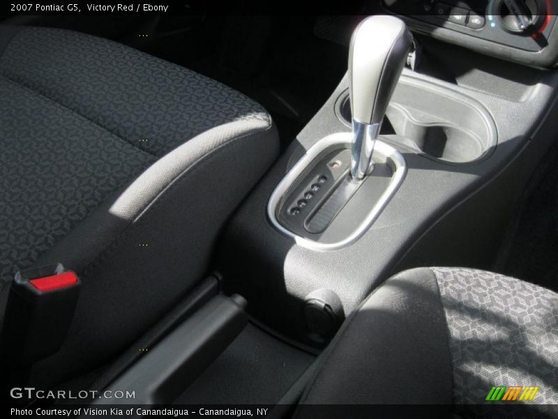 Victory Red / Ebony 2007 Pontiac G5