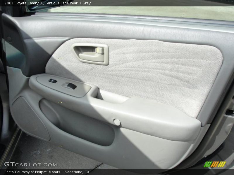 Antique Sage Pearl / Gray 2001 Toyota Camry LE