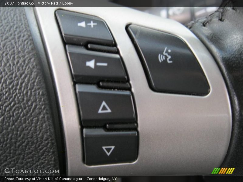 Victory Red / Ebony 2007 Pontiac G5