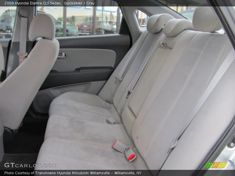 Quicksilver / Gray 2009 Hyundai Elantra GLS Sedan