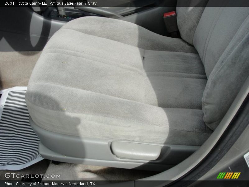 Antique Sage Pearl / Gray 2001 Toyota Camry LE