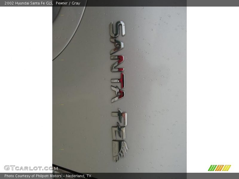 Pewter / Gray 2002 Hyundai Santa Fe GLS