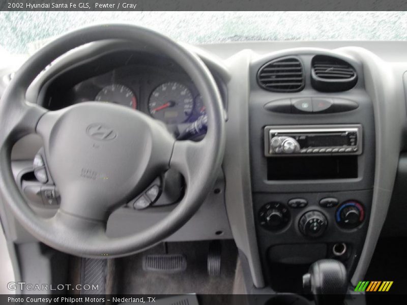 Pewter / Gray 2002 Hyundai Santa Fe GLS