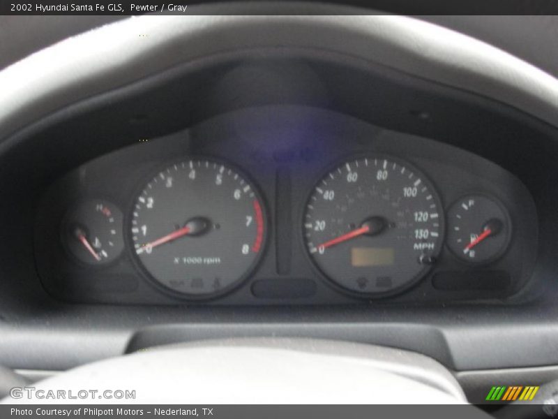 Pewter / Gray 2002 Hyundai Santa Fe GLS