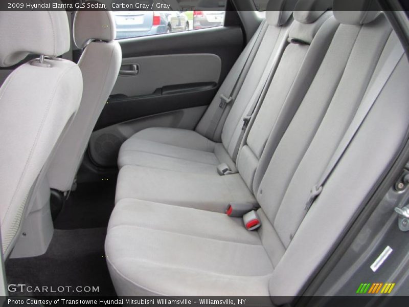 Carbon Gray / Gray 2009 Hyundai Elantra GLS Sedan