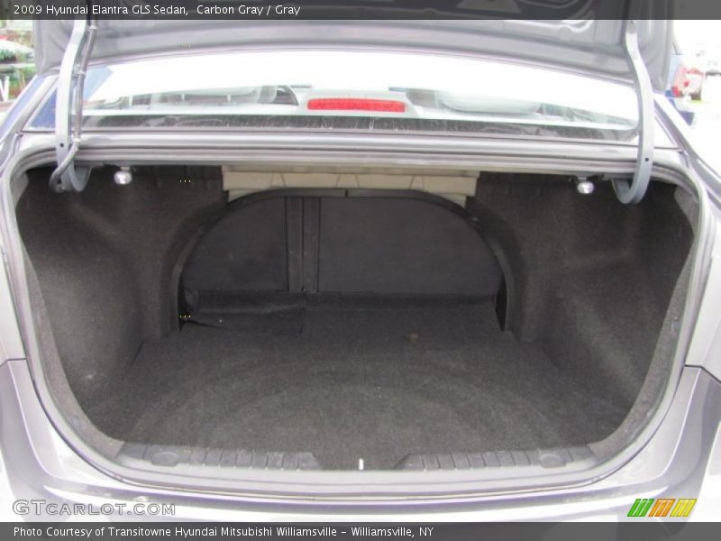 Carbon Gray / Gray 2009 Hyundai Elantra GLS Sedan