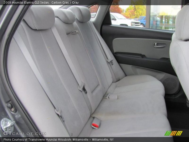 Carbon Gray / Gray 2009 Hyundai Elantra GLS Sedan