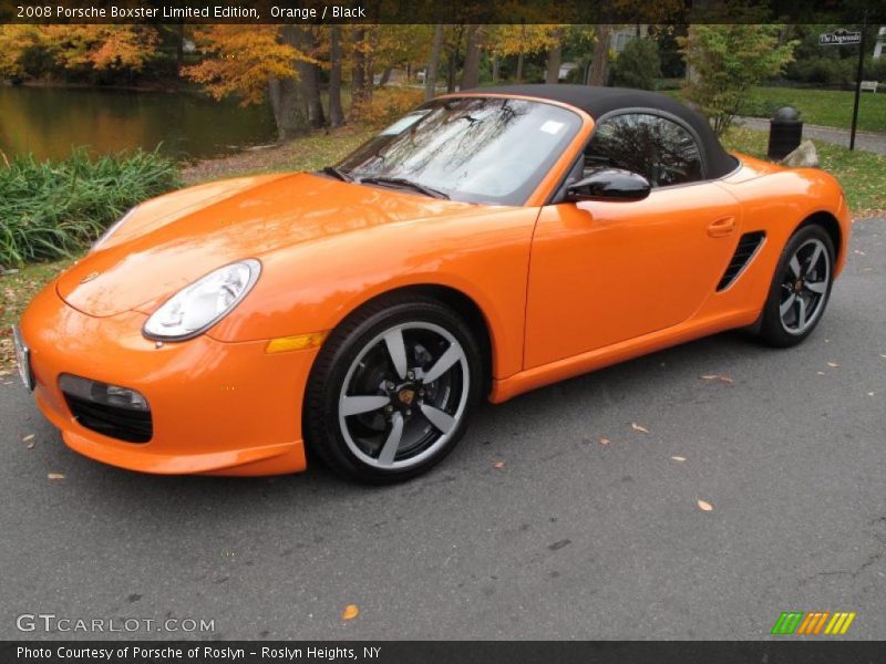 Front 3/4 View of 2008 Boxster Limited Edition