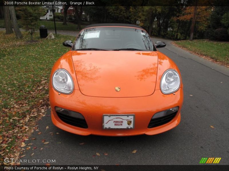 Orange / Black 2008 Porsche Boxster Limited Edition