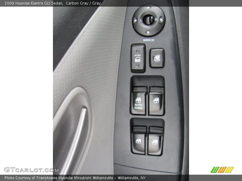 Carbon Gray / Gray 2009 Hyundai Elantra GLS Sedan