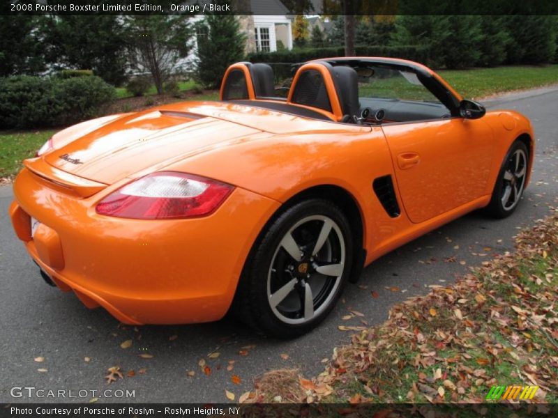 Orange / Black 2008 Porsche Boxster Limited Edition