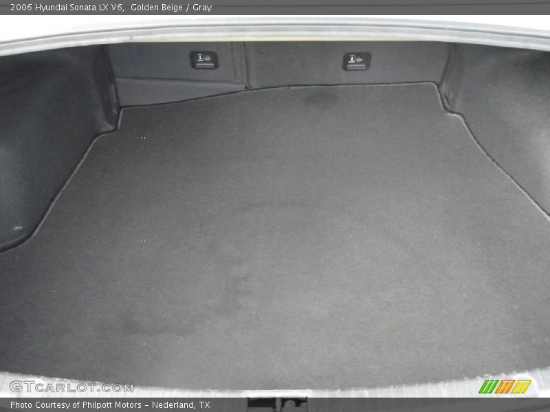 Golden Beige / Gray 2006 Hyundai Sonata LX V6